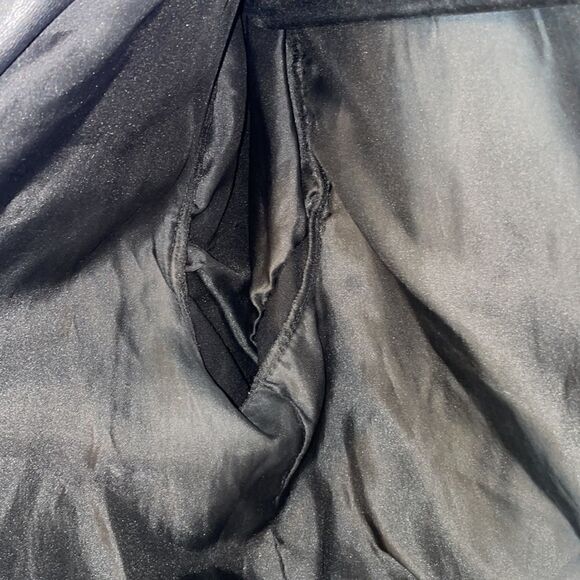 Bebe Leather Waterfall Jacket, SZ M - Picture 5 of 7